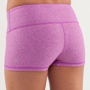 Lululemon Boogie Short / Heathered Ultra Violet 8